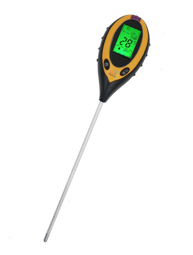 Imagen 1 de 5 de Medidor Digital Ph Suelo Humedad Temperatura Luz 4 En 1 Hob