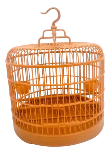 Jaula Redonda De Pájaro Pájaro Estilo Vintage Pequeño Con