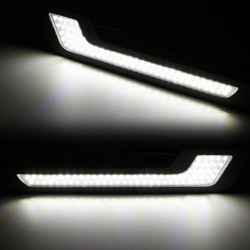 P Faros Antiniebla Conducción Drl, 72 Led, Luz Diurna, 2 Un