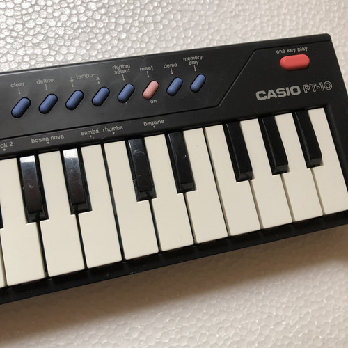 Teclado Casio Pt-10 Negro (Usado)