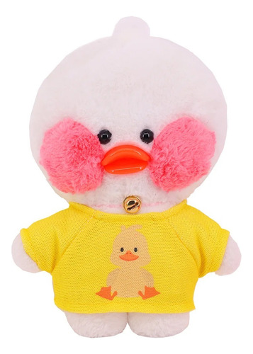 Pato Lalafanfan 30cm Tik Tok Patito Kawaii Con Accesorio