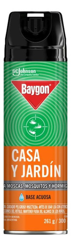 Baygon Casa Y Jardín Naranja 300cc Pack X3unidades