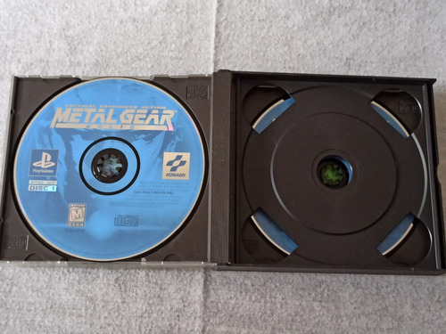 Metal Gear Solid Ps1 Playstation Original Físico (Usado)