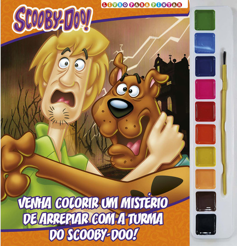 Libro Livro Para Pintar Scooby Doo! De Editora On-line Edit