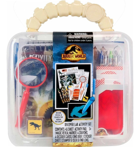 Jurassic World Juego De Laboratorio Dino Discovery Tara Toys