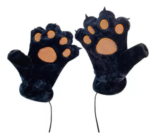 Guantes De Felpa Con Forma De Oso Con Forma De Garra De Gato