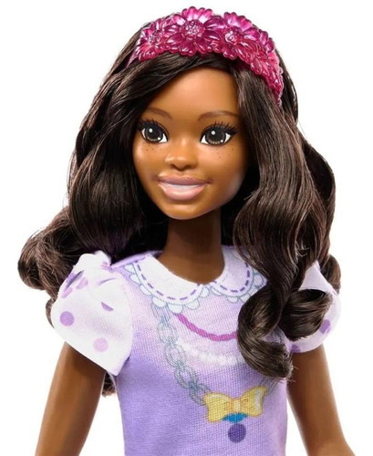 Boneca Minha Primeira Barbie Negra Com Pet - Mattel Hll18
