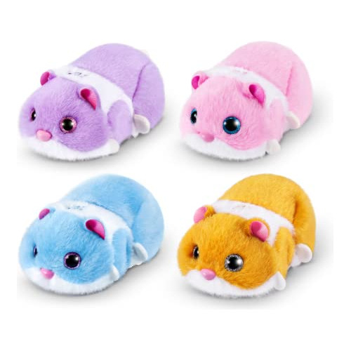 Pets Alive Hamstermania (azul) De Zuru Hamster, Mascota Elec