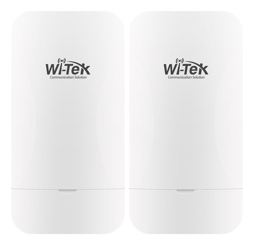 Enlace Cpe (par) 2.4ghz 300mbps 1km Wi-tek Cpe110-kit
