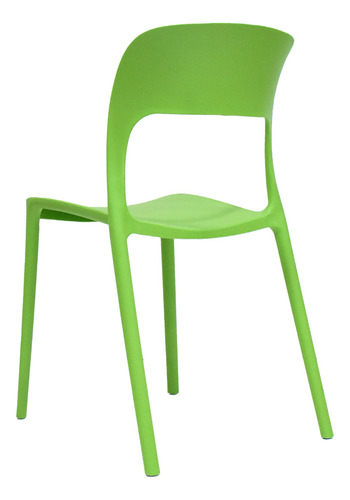 Silla De Diseño Obi Verde Bonno