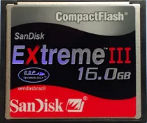 Comprar Cf Cartão Compact Flash Sandisk 16gb Extreme3