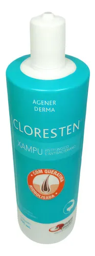 comprar Cloresten Shampoo Antifúngico E Antibacteriano De 500ml Fragrância Neutra