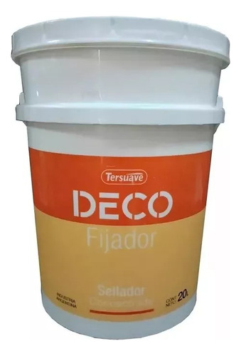 Deco Fijador Sellador Al Agua Concentrado Mate Tersuave 20 L