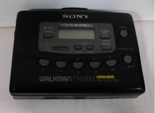 Vintage Walkman Sony Mega Bass Stereo Retro Radio Funciona