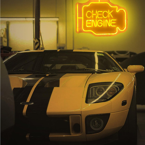 Lámpara Led Decorativa Check Engine 110-220 V