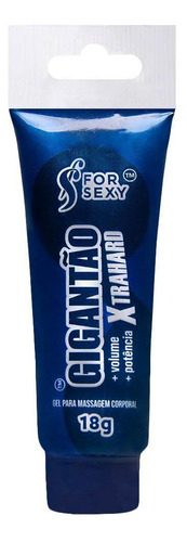 Gel Excitante Masculino Gigantão Xtra Hard 18g - For Sexy