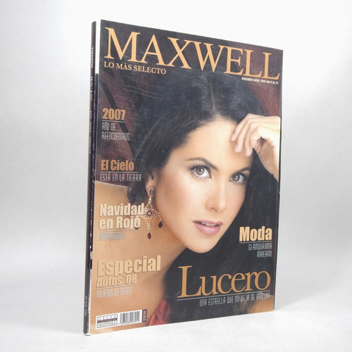 Revista Maxwell Lo Más Selecto Lucero 2007 Bk1