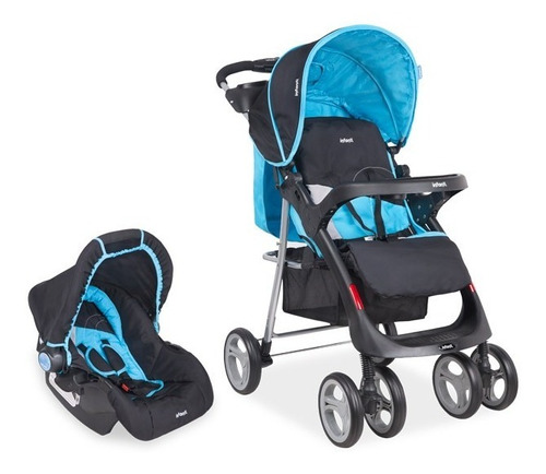 Coche Para Bebe Infanti E30 Con Silla Para Carro Y Plastico