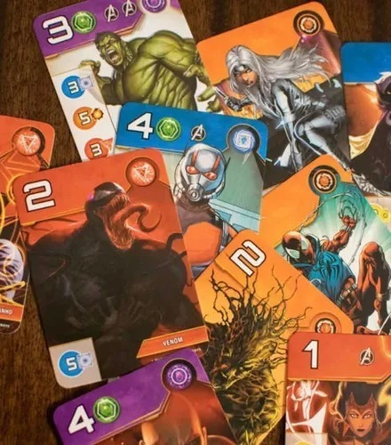 Board Game Jogo De Tabuleuiro Splendor Marvel Galápagos Pt