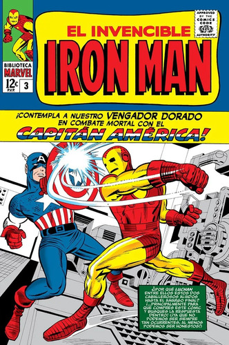 Comic Biblioteca Marvel: El Invencible Iron Man Volumen 3