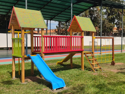 Parque Infantil En Madera Para Niños 