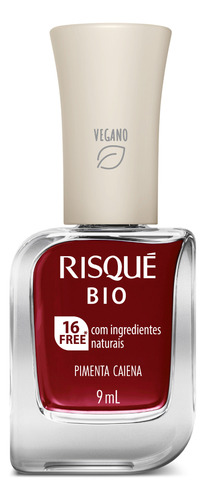 Kit Completo Esmaltes Manicure Risqué Bio 8 Unidades Vegano