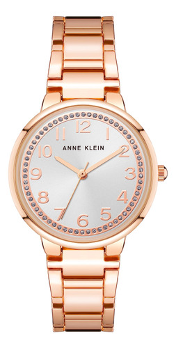 Pulsera Watch Anne Klein Con Detalles De Purpurina Para Muje