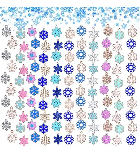 comprar Dijes De Copo De Nieve De Navidad Hacer Joyas, Dijes De...