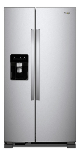 Refrigerador Con Freezer Inverter Whirlpool Wd2620 Color Acero Inoxidable Con Capacidad De 611l 127v