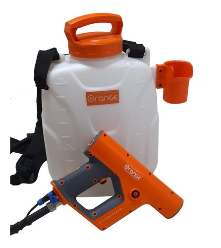 Pulverizadora Ulv Electrostatica Virux De Cleanwork Orange