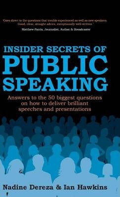 Libro Insider Secrets Of Public Speaking - Nadine Dereza