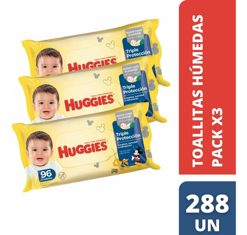 Huggies Toalla Humedas X 864