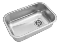 Comprar Bacha de cocina simple Johnson Acero 430 ZZ 52\u002F18 de acero inoxidable 430 color plateado pulido standard