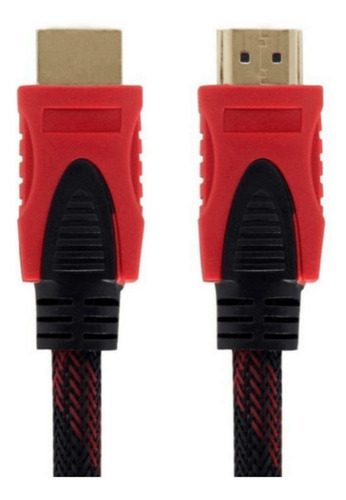 Cable Hdmi 5 Mts Filtro Mallado Full Hd Led Lcd De Monitor