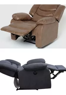 Sillón Reclinable Eléctrico Un Botón Lo Hace Todo