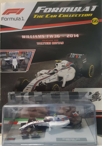 Auto Coleccion Formula 1 Williams Fw36 Valtteri Bottas 2014