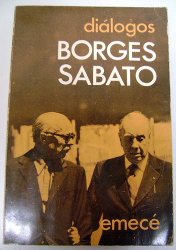 Dialogos Borges Sabato Autografiado Por Sabato Barone Boedo