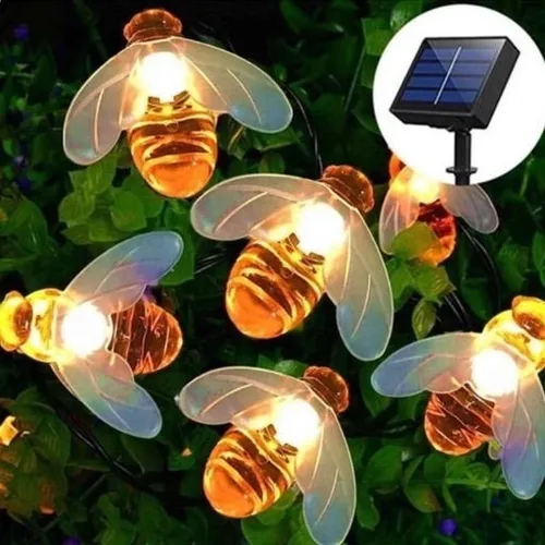 comprar Luces Led De Abejitas \u002F Mariposas \u002F Libelulas Solares