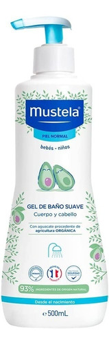 Mustela Gel De Baño Suave Piel Normal 500ml