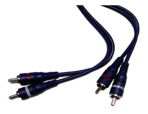 Cable Rca A Rca 4 Mts Audio Profesional Reforzado Dj