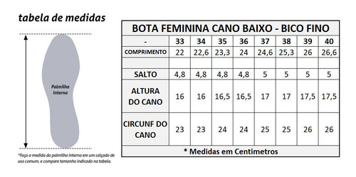 Imagem 8 de 8 de Bota Feminina Bico Fino Bordada Couro De Carneiro Preta