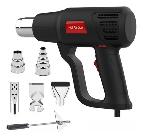 Pistola De Calor De 2000w Temperatura Regulable 6 Re-hg-02