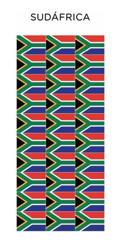 Imagen 3 de 4 de Rótulo Bandera Sin Texto - Numisgraph - África - 8 Mm