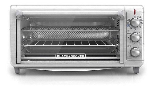 Imagen 1 de 3 de Horno de mesa eléctrico Black+Decker TO3265XSS-LA 30L gris 120V