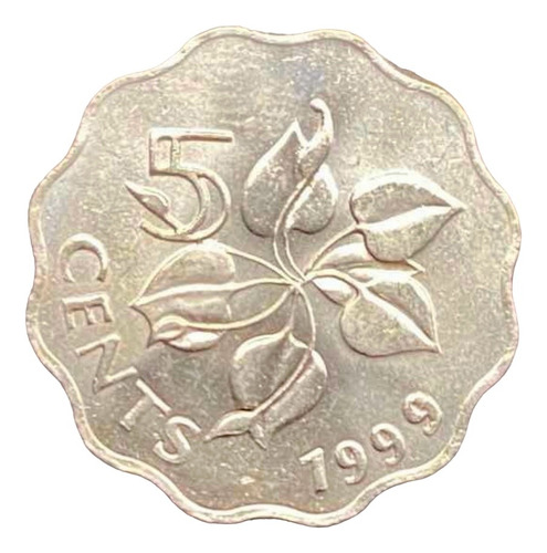 Swazilandia - 5 Cents - Año 1999 - Km #48 - Alveolada :