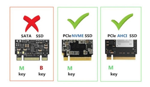 Imagen 2 de 2 de Adaptador Macbook Air Pro 2013 Al 2017 Ssd M.2 Nvme Pcie