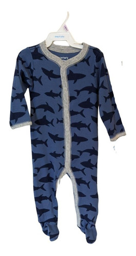 Pijama Carters Niño Bebé Tiburones 1n043610