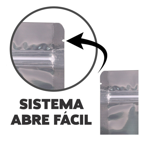 1000 Sacos Stand Up Pouch 17x23,
