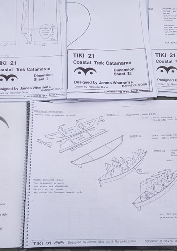 Catamaran Tiki 21 Planos Para Construcción