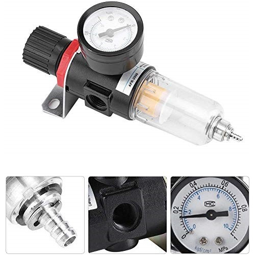 Filtro Y Regulador De Aire Para Compresor Entrada 1/4 Npt
